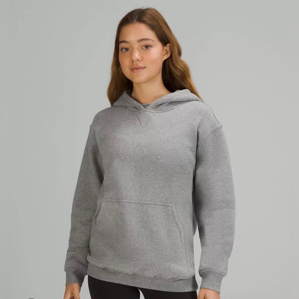 LULULEMON ALL YOURS HOODIE -gray color